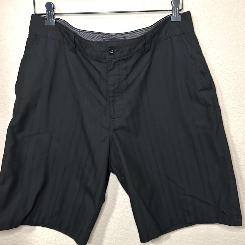 O’NEILL Black Flat Front shorts 34 O’NIELL